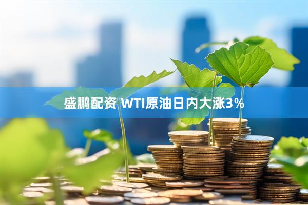 盛鹏配资 WTI原油日内大涨3%