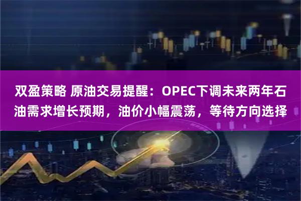 双盈策略 原油交易提醒：OPEC下调未来两年石油需求增长预期，油价小幅震荡，等待方向选择
