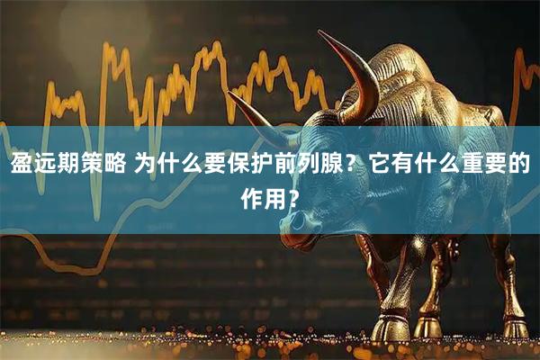 盈远期策略 为什么要保护前列腺？它有什么重要的作用？